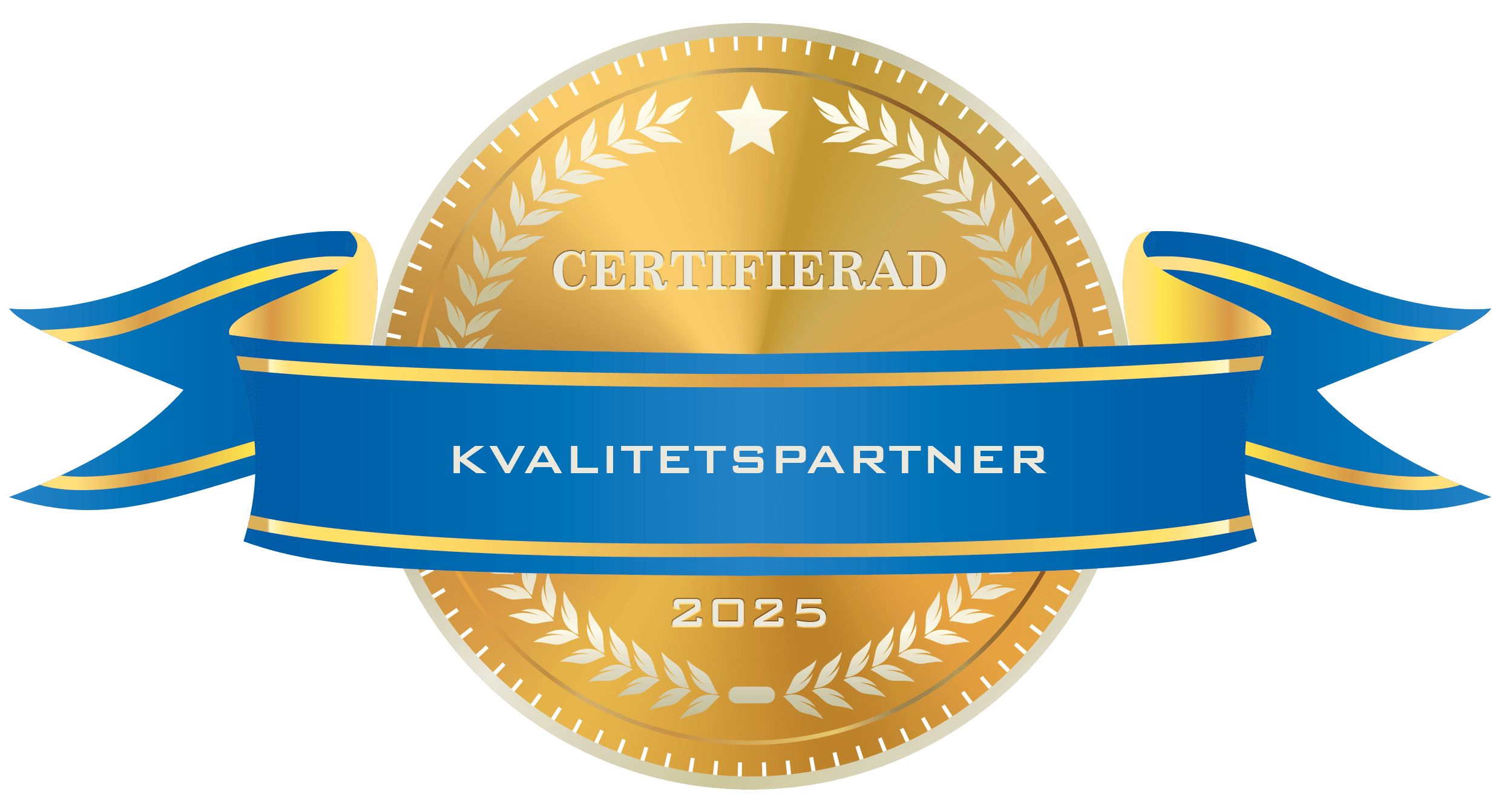 Certifierad Kvalitetspartner 2025